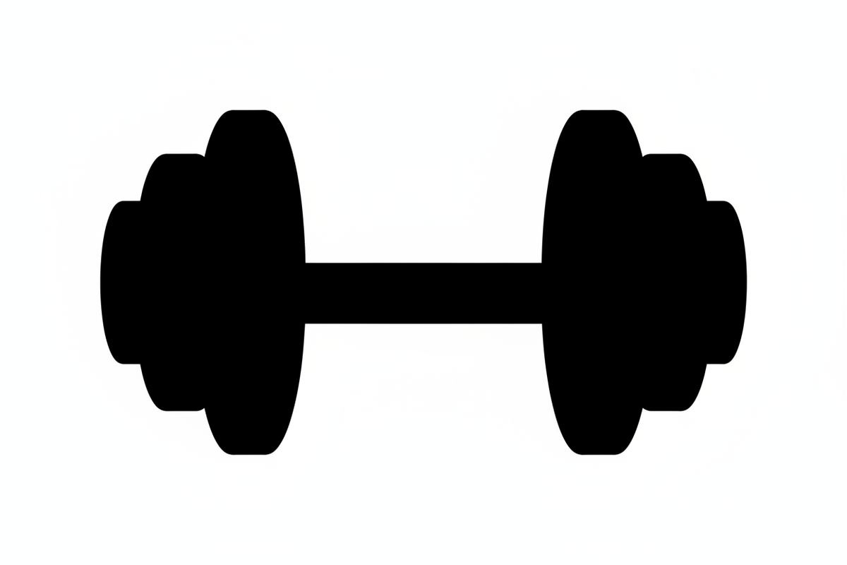 Icône haltère