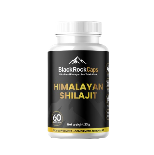 BLACKROCKCAPS – SHILAJIT PREMIUM 50 % ACIDE FULVIQUE